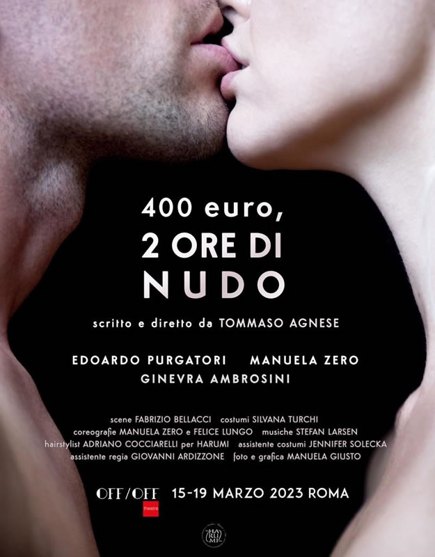 400 Euro, 2 ore di Nudo