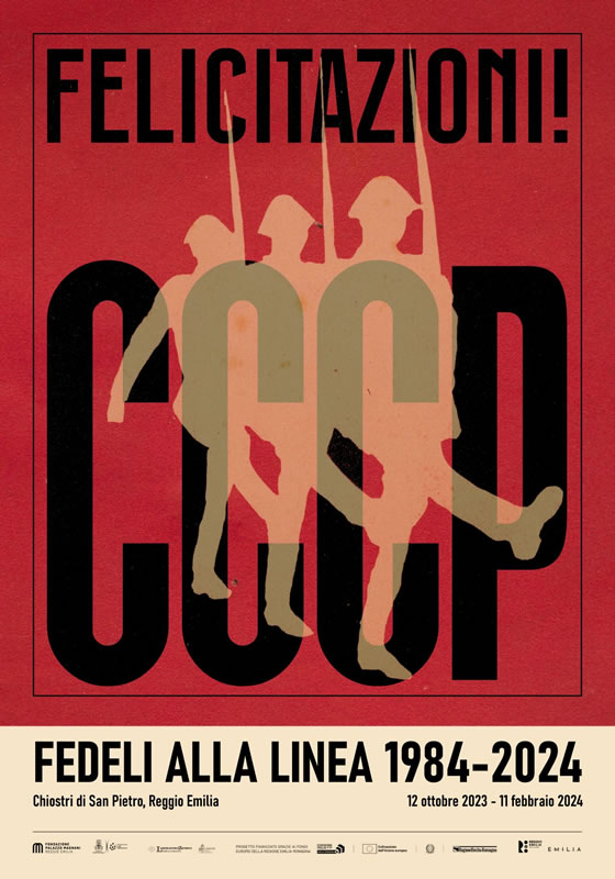 Felicitazioni! CCCP (sempre) Fedeli alla Linea, anche quando sono in mostra