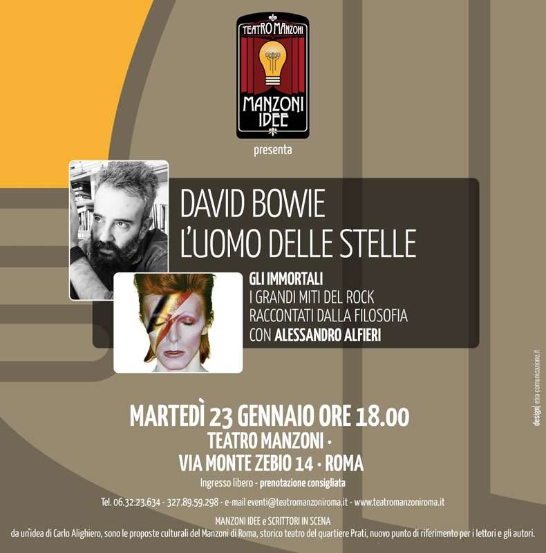 Gli Immortali del Teatro Manzoni: David Bowie