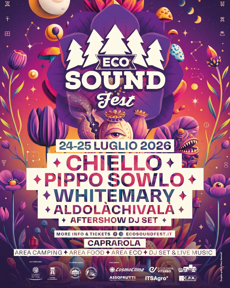 Ecp Sound Fest 2026, la locandina