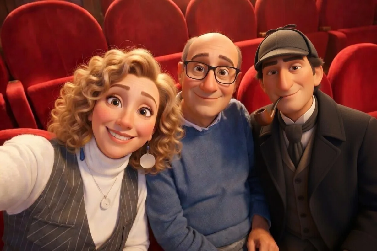 Beatrice, Luciano e Sherlock Holmes