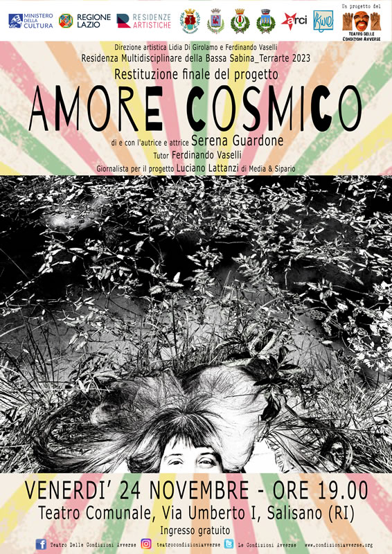 A Salisano, Serena Guardone con Amore Cosmico
