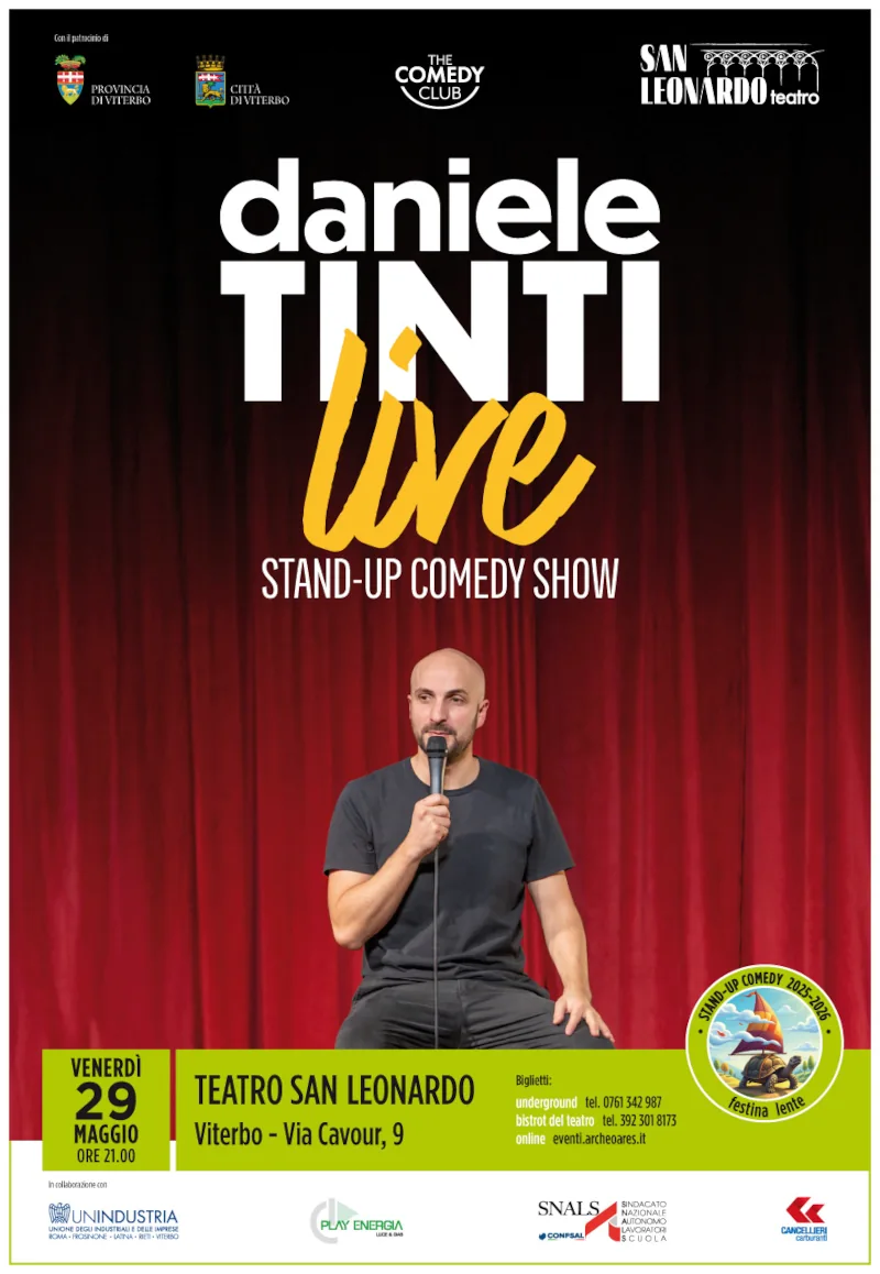 Daniele Tinti live Stand-Up Comedy Show