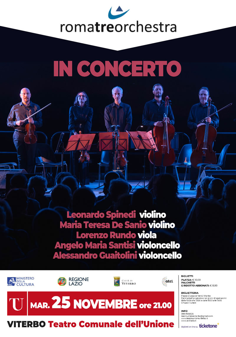 Roma Tre Orchestra in concerto