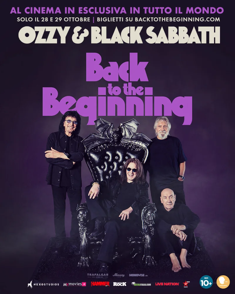 Back to the Beginning: l'addio di Ozzy Osbourne al cinema
