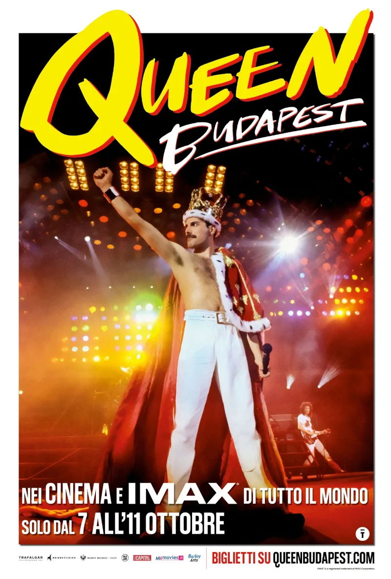 Queen Budapest: il concerto del 1986 in 4K al cinema